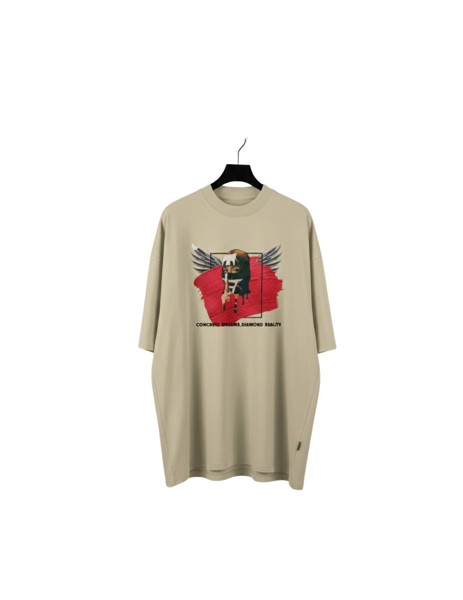 Oversize T-shirt “Diamond Reality”.